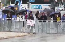 Demonstranten in Jerusalem