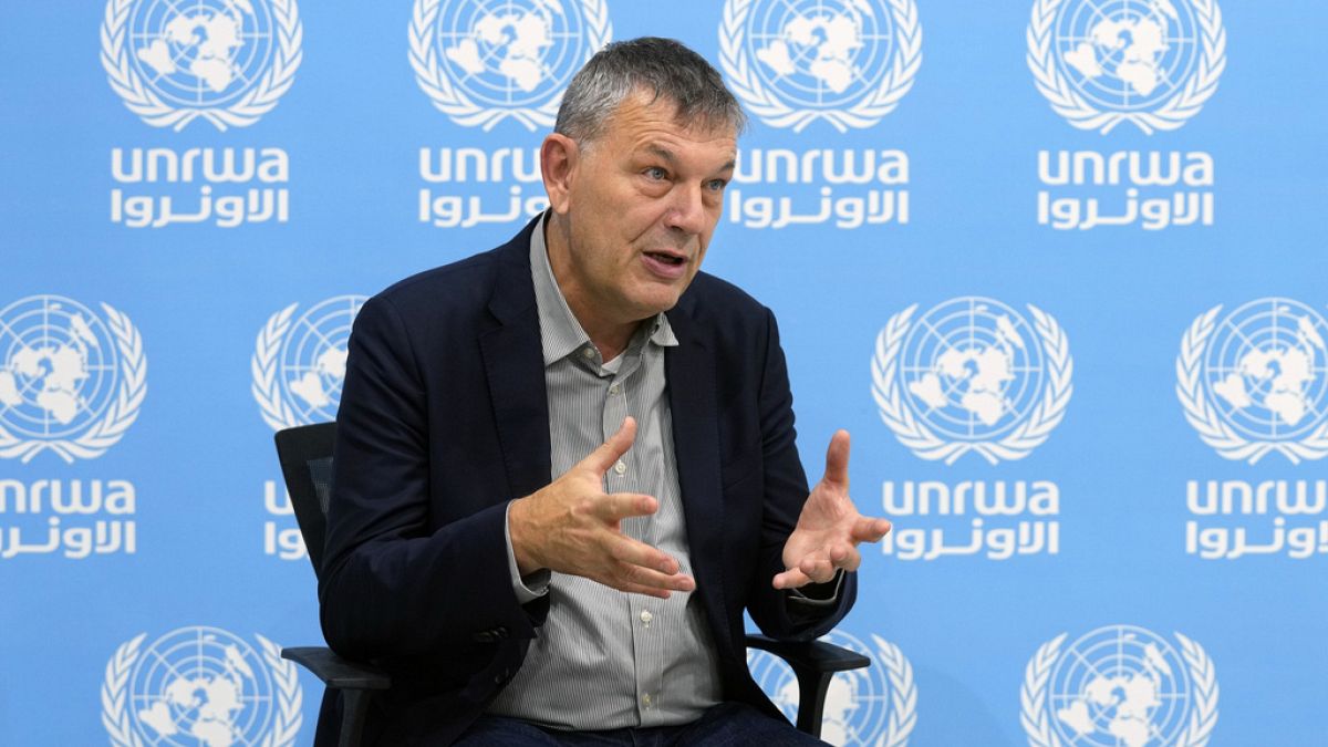 Der UNRWA-Generalkommissar Philippe Lazzarini