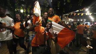 AFCON 2023: Ivorians celebrate after victory over Senegal