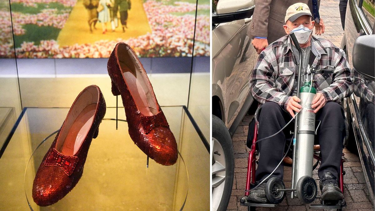No prison time for dying thief who stole ‘Wizard of Oz’ ruby slippers thumbnail