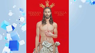 cartaz oficial da Semana Santa de Sevilha