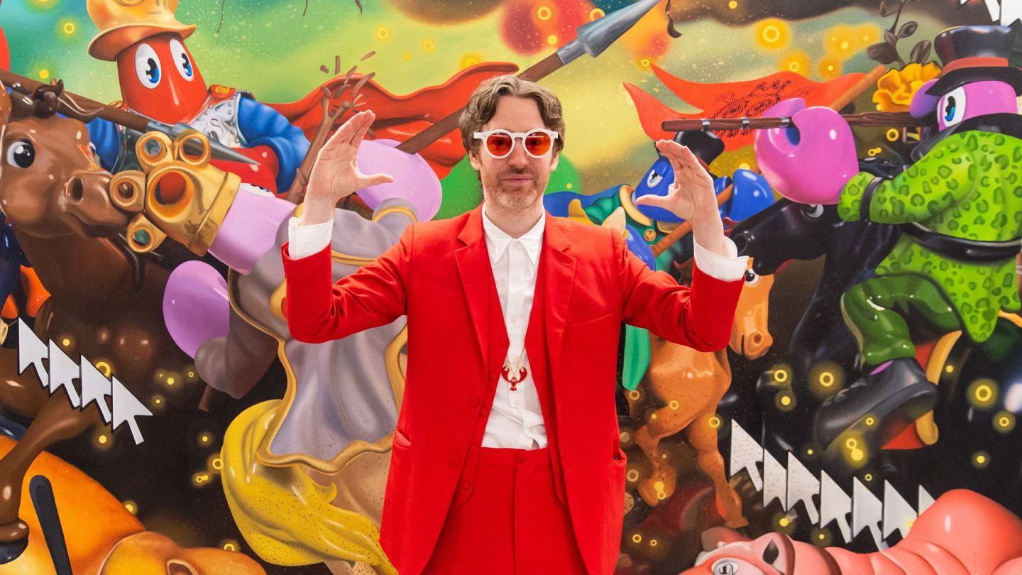 Meet Philip Colbert: The British pop artist who became a lobster | Euronews
