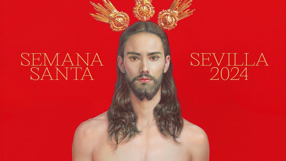 ‘Homoerotic’ depiction of Christ on Seville Holy Week poster sparks outrage in Spain thumbnail