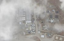Image de la base jordanienne après un bombardement qui a tué trois soldats américains le 28 janvier 2024.