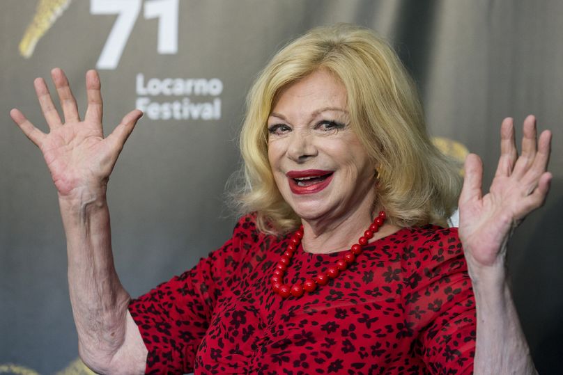 Sandra Milo al Festival Internazionale del Film di Locarno nel 2018