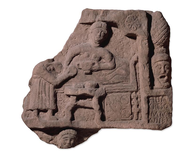 Tombstone of an imaginifer’s daughter; AD 100-30