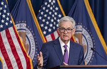 Federal Reserve Board Chair Jerome Powell speaks during a news conference about the Federal Reserve's monetary policy at the Federal Reserve, Wednesday, Jan. 31, 2024