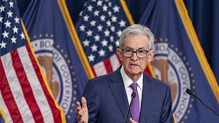 Federal Reserve Board Chair Jerome Powell speaks during a news conference about the Federal Reserve's monetary policy at the Federal Reserve, Wednesday, Jan. 31, 2024