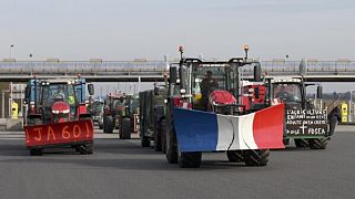 Protestos dos agricultores em França