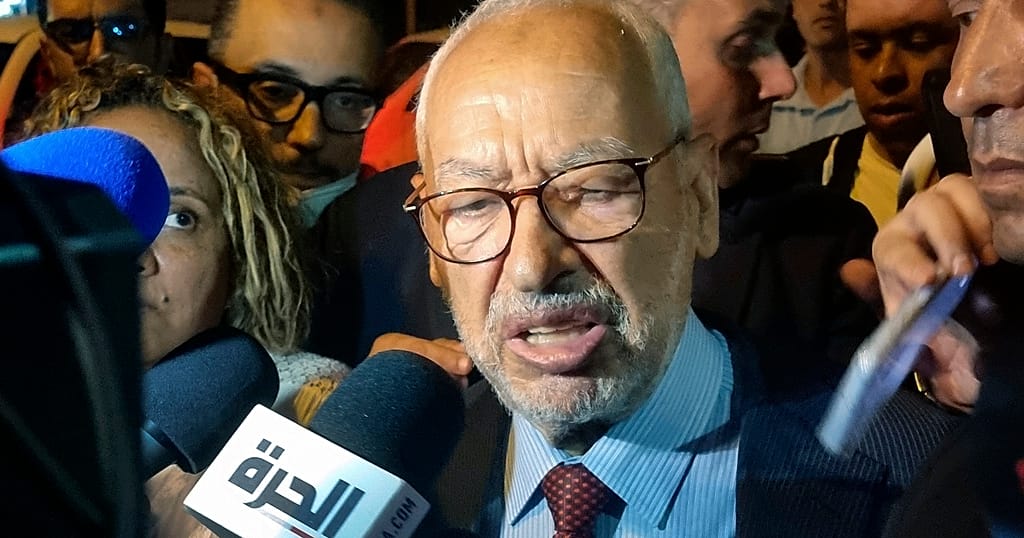 Imprisoned Tunisian opposition leader Rached Ghannouchi initiates hunger strike in protest - Vimarsana News