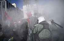 المظاهرات في اليونان