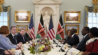 Secretary of State Antony Blinken hosts Kenyan counterpart Musalia Mudavadi