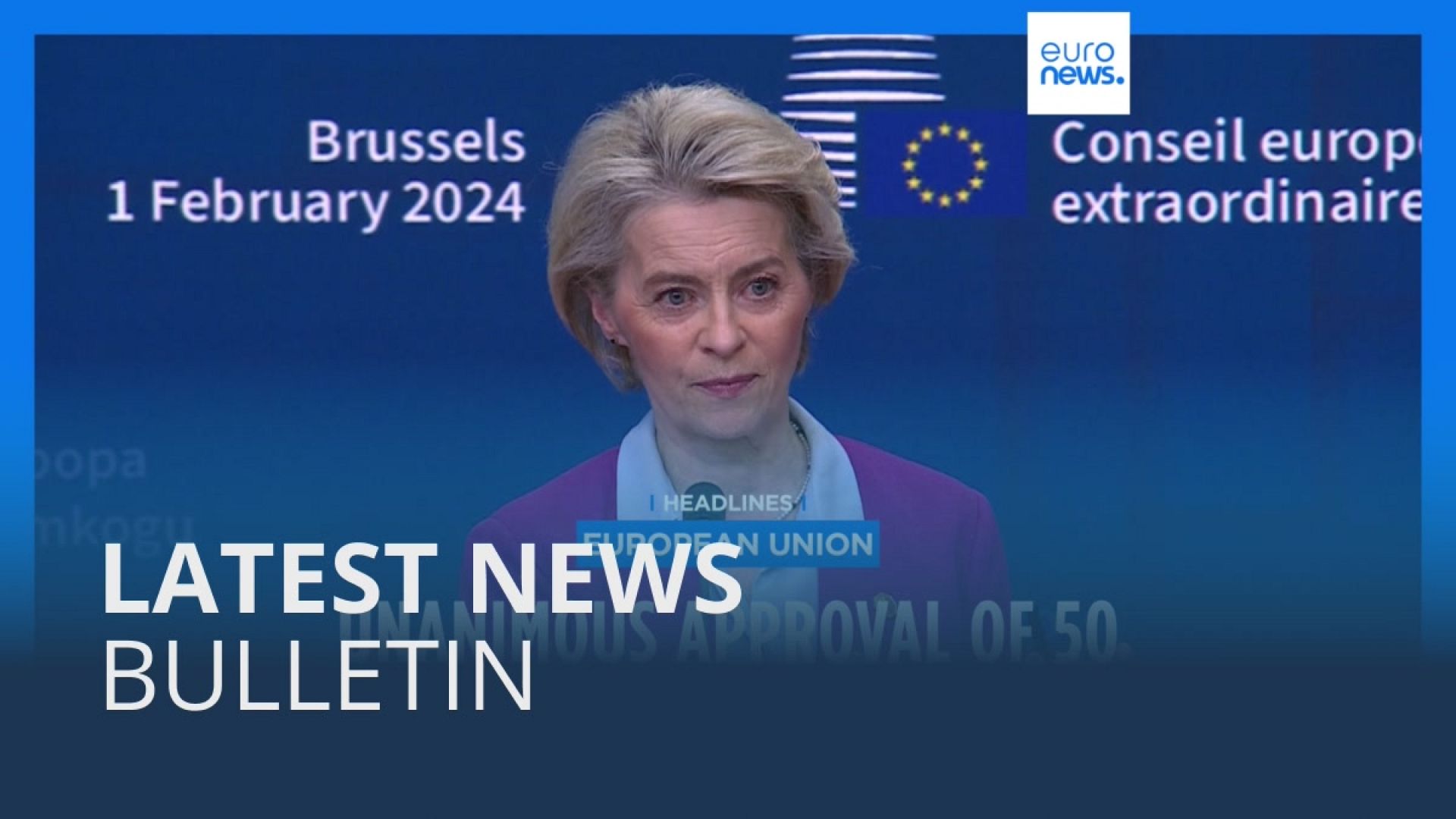 Video. Latest News Bulletin | February 2nd – Midday | Euronews