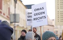 Omas gegen Rechts demonstrieren gegen die AfD in Sachsen - auch in Döbeln