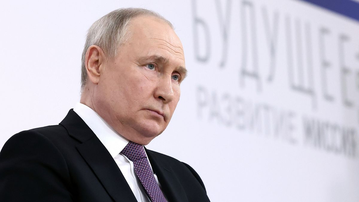  Vladimir Poutine à Toula, en Russie, le vendredi 2 février 2024.
