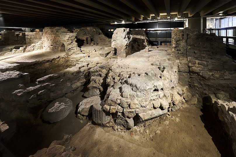 The archaeological crypt on Île de la Cité features remains from the 4th century, when Paris was a mid-sized Gallo-Roman city called Lutetia.