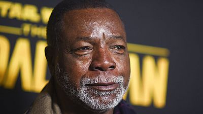 Carl Weathers attends season three premiere of "The Mandalorian" on Feb. 28, 2023, at The Roosevelt Hotel in Los Angeles
