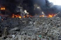 Foto de la destrucción en irak y siria