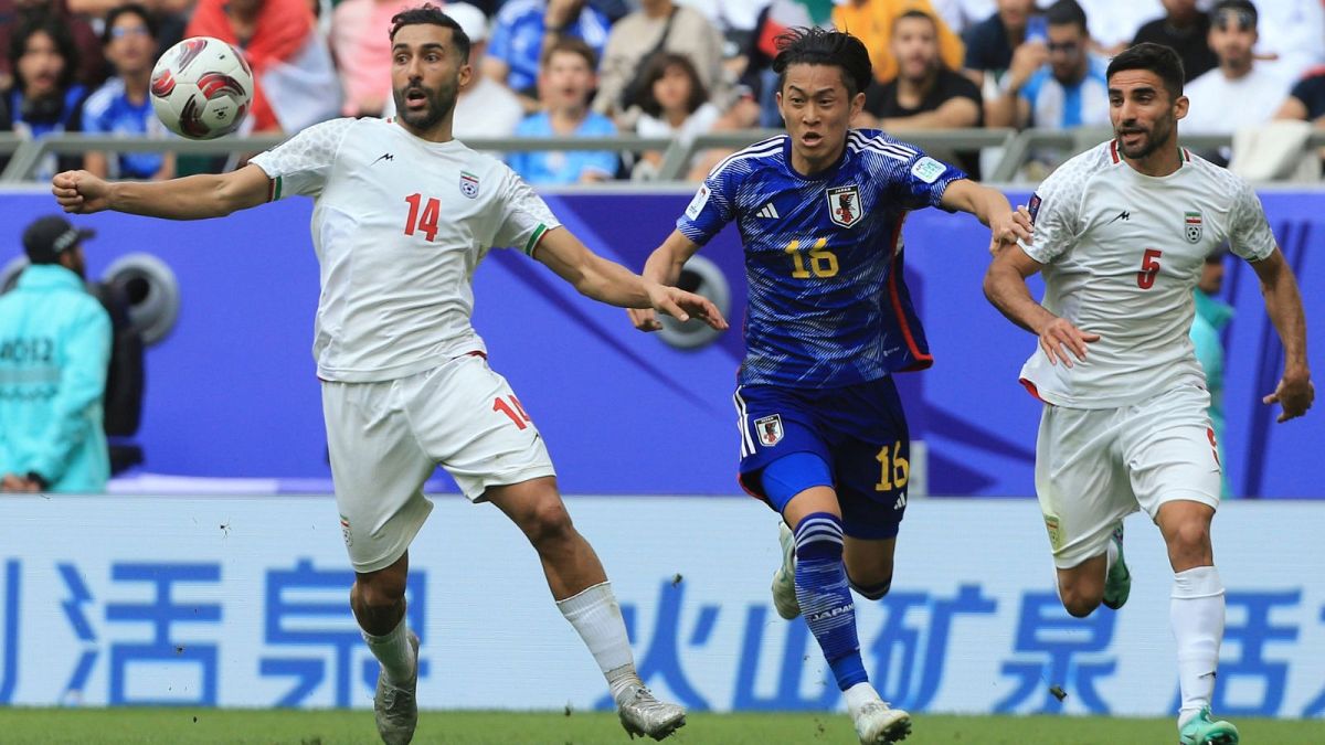 مصاف تیم‌های فوتبال ایران و ژاپن در چارچوب بازی‌های جام ملت‌های آسیا در قطر به تاریخ سوم فوریه ۲۰۲۴