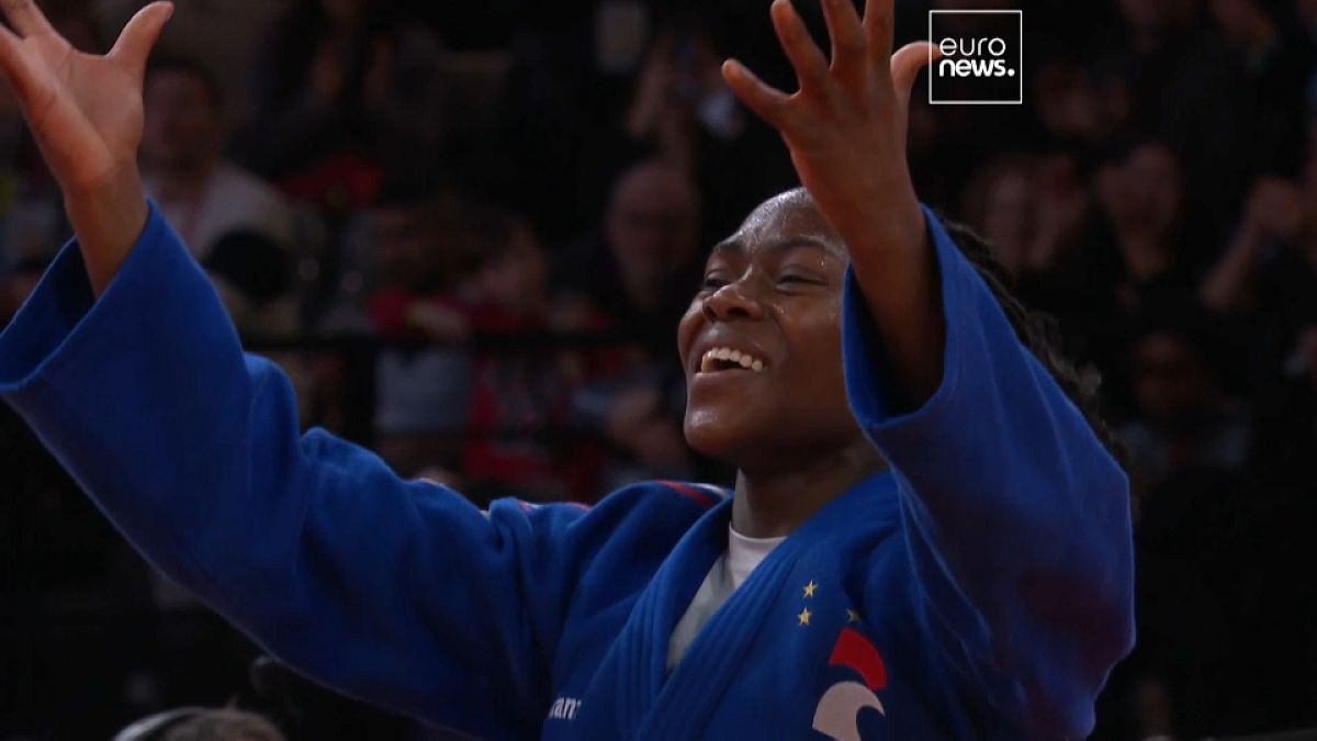 La campionessa Clarisse Agbegnenou ha trionfato nuovamente a Parigi