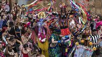 eseguito sabato 3 febbraio un rituale di purificazione nel sambodromo di Rio de Janeiro prima dell'inizio ufficiale del carnevale