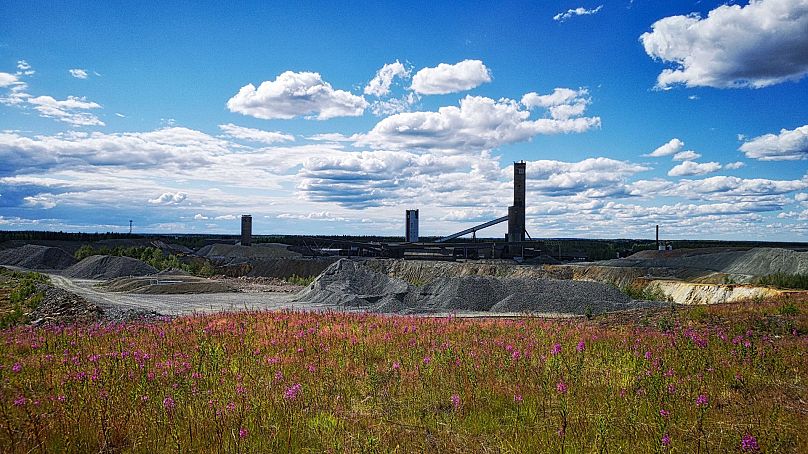 In diesem stillgelegten Bergwerk in Finnland wird die Schwerkraft zur Energiespeicherung genutzt.