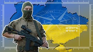 Finn önkéntes katona Ukrajnában