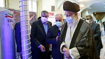 نمایشگاه دستاوردهای هسته‌ای در دفتر علی خامنه‌ای به تاریخ ۱۱ ژوئن ۲۰۲۳