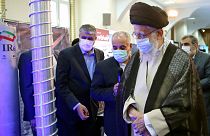 نمایشگاه دستاوردهای هسته‌ای در دفتر علی خامنه‌ای به تاریخ ۱۱ ژوئن ۲۰۲۳