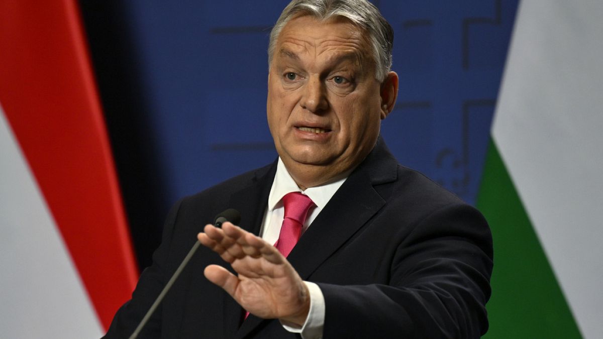 Der ungarische Ministerpräsident Viktor Orbán und seine Fidesz-Partei boykottierten eine Abstimmung im ungarischen Parlament zu Schwedens NATO-Beitritt.