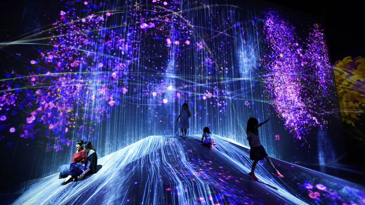 Immersive Erlebnisse verspricht das digitale Kunsthaus des Künstlerkollektivs TeamLab in Tokio.