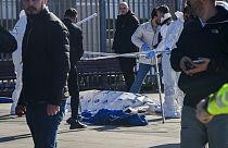 Nach dem Anschlag vor einem Gericht in Istanbul in der Türkei