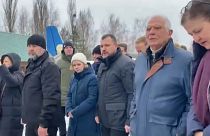 Josep Borrell en Ukraine, mardi 6 février 2024.