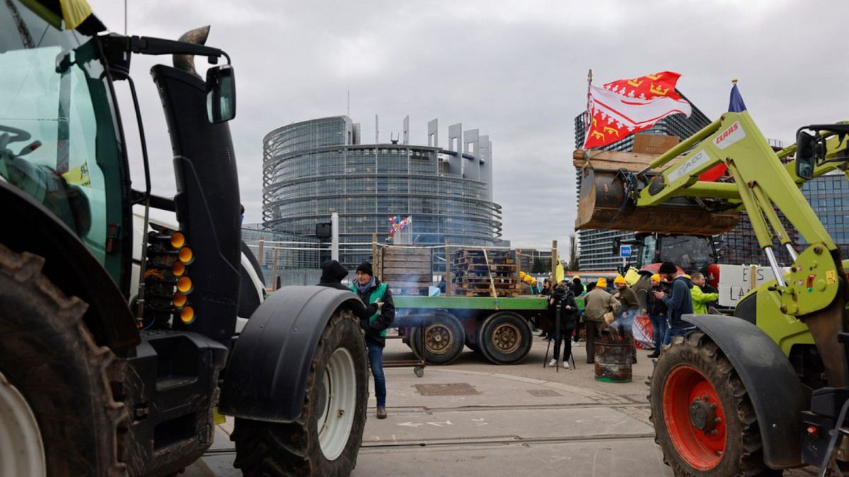 Europe Farmers Protest