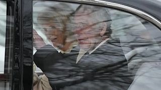 O rei Carlos III e a rainha consorte Camilla
