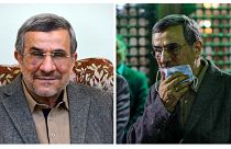 محمود احمدی‌نژاد در مراسم اعضای مجمع تشخیص مصلحت نظام در مرقد آیت الله خمینی