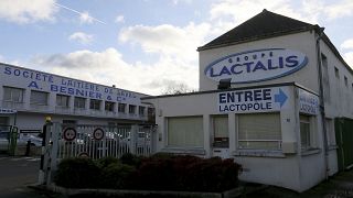The Lactalis group original headquarters is pictured in Laval (file photo)