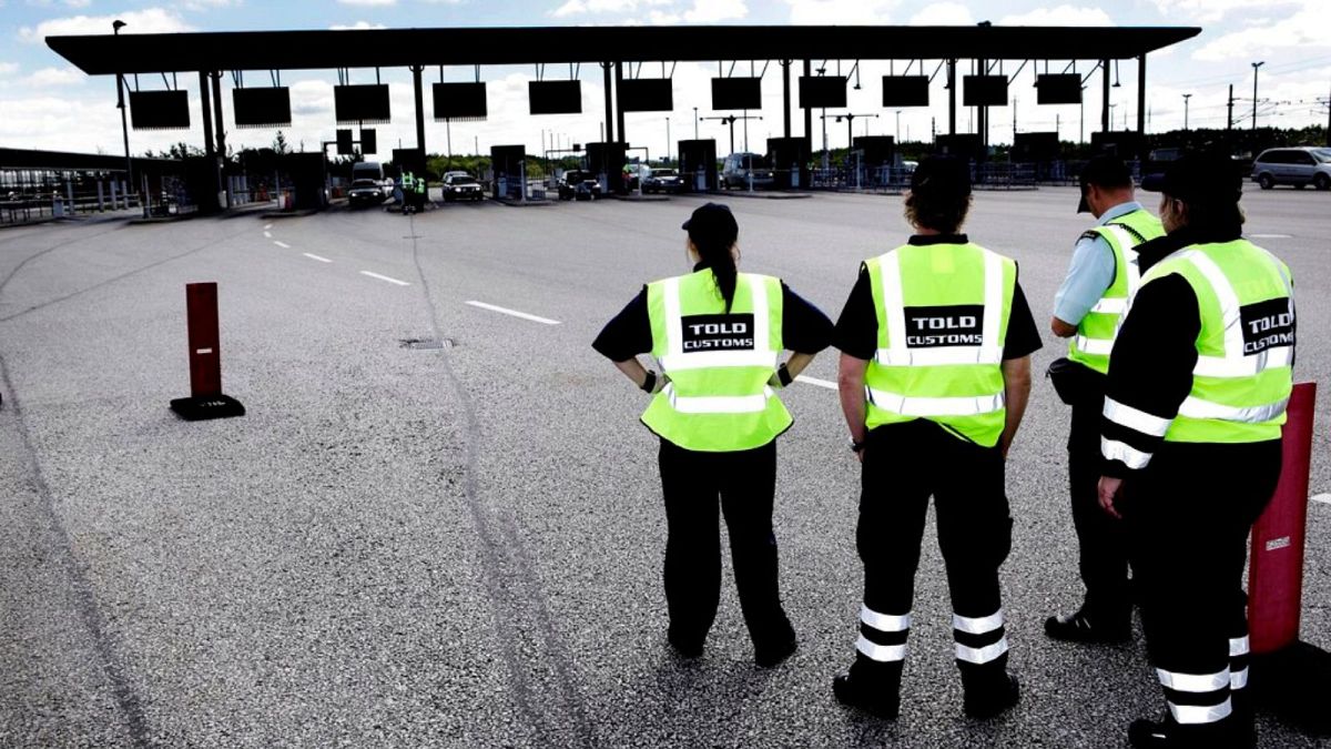 کنترل در مرز دانمارک