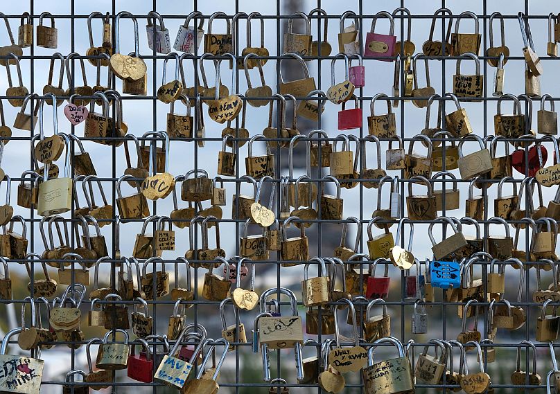 Why not create a love lock celebrating yourself, like these in Paris?