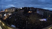Manifestazione a Bratislava contro la riforma penale di Fico