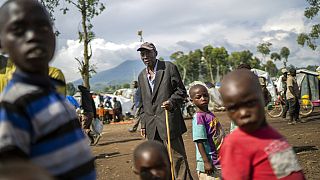 RDC : des déplacés fuient l'avancée du M23 vers Goma
