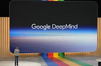 Alphabet CEO Sundar Pichai speaks about Google DeepMind at a Google I/O event in Mountain View, Calif., Wednesday, May 10, 2023.