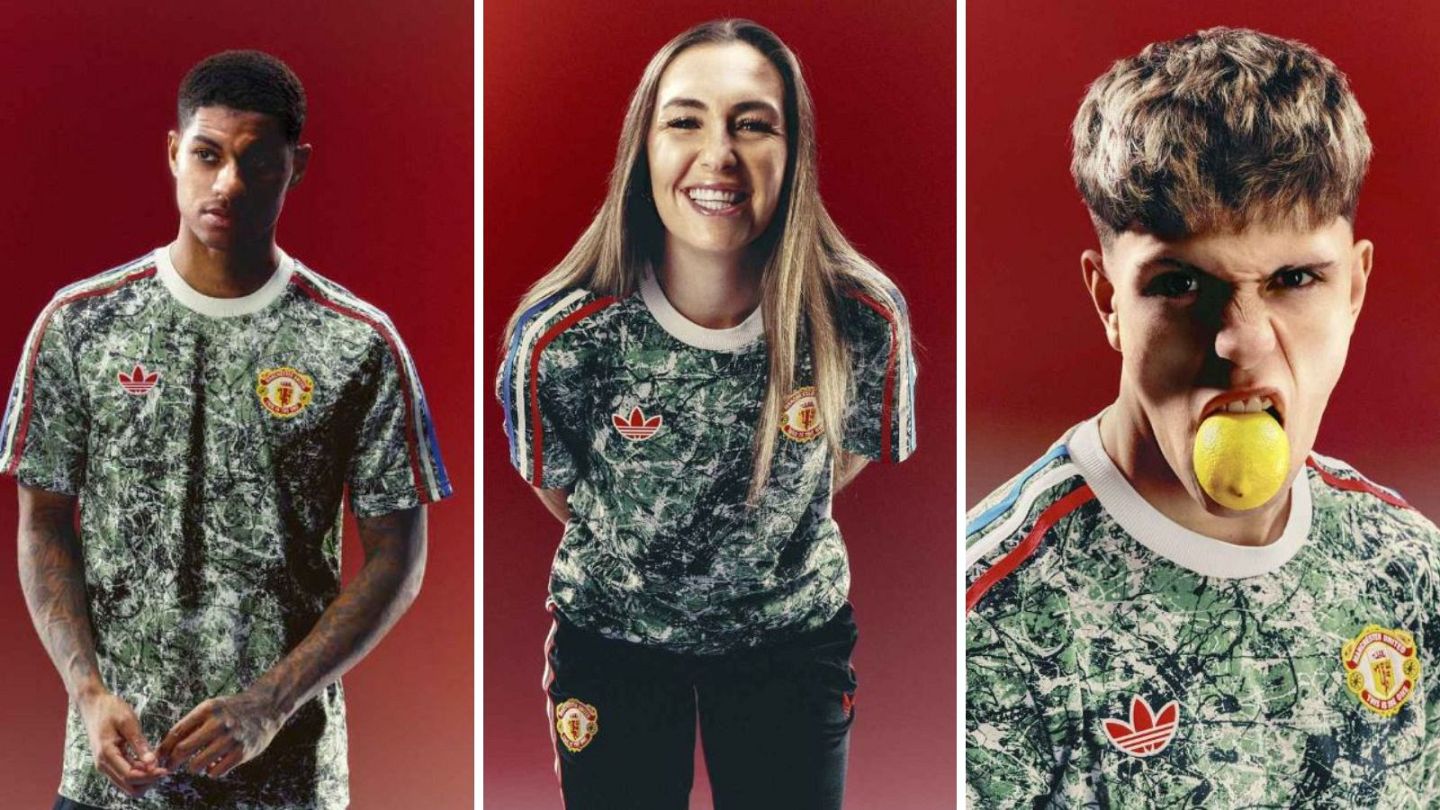 The Stone Roses & Manchester United Team Up For Adidas Merch Collection