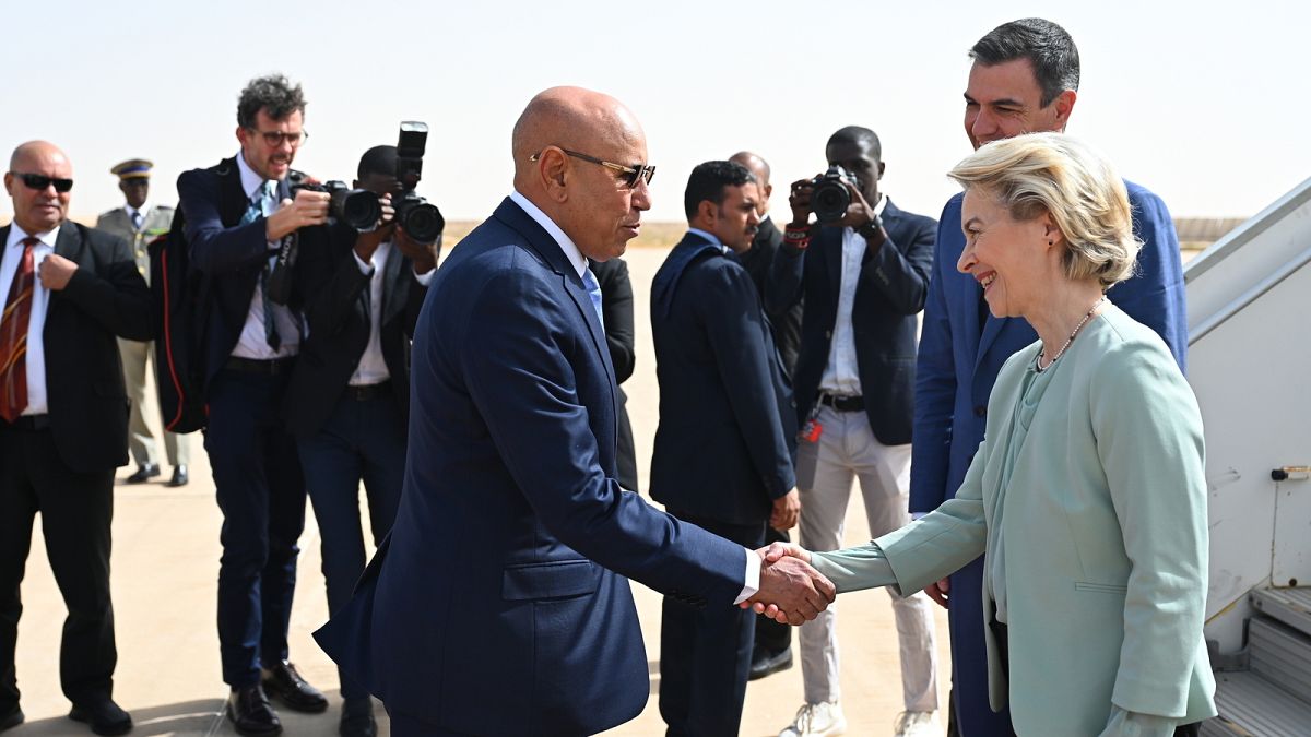 Фон дер Лайен се зарича да сключи споразумение за миграция на стойност 210 милиона евро с Мавритания