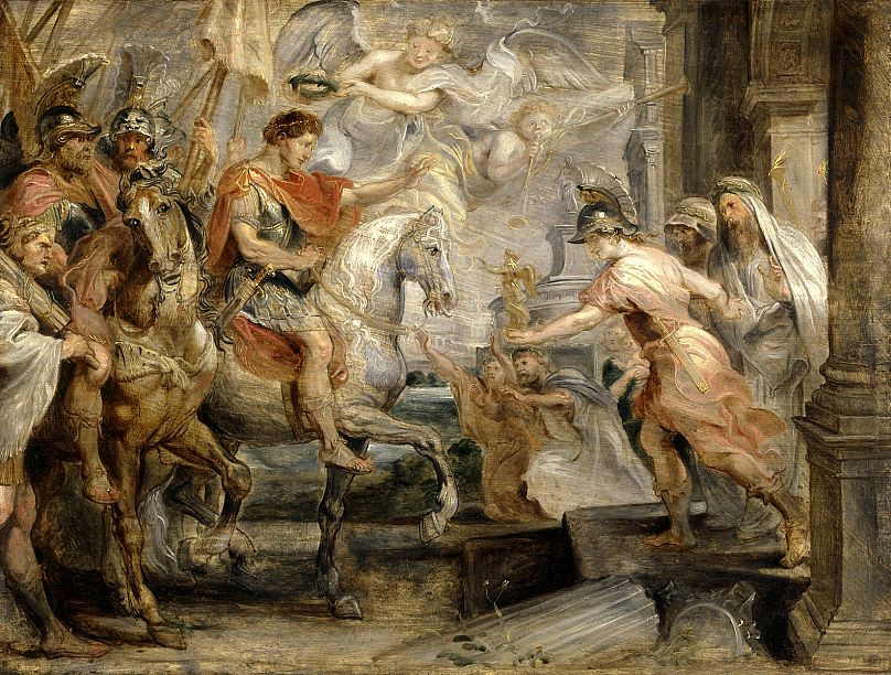 'Triumphant Entry of Constantine into Rome' by Peter Paul Rubens (1621)