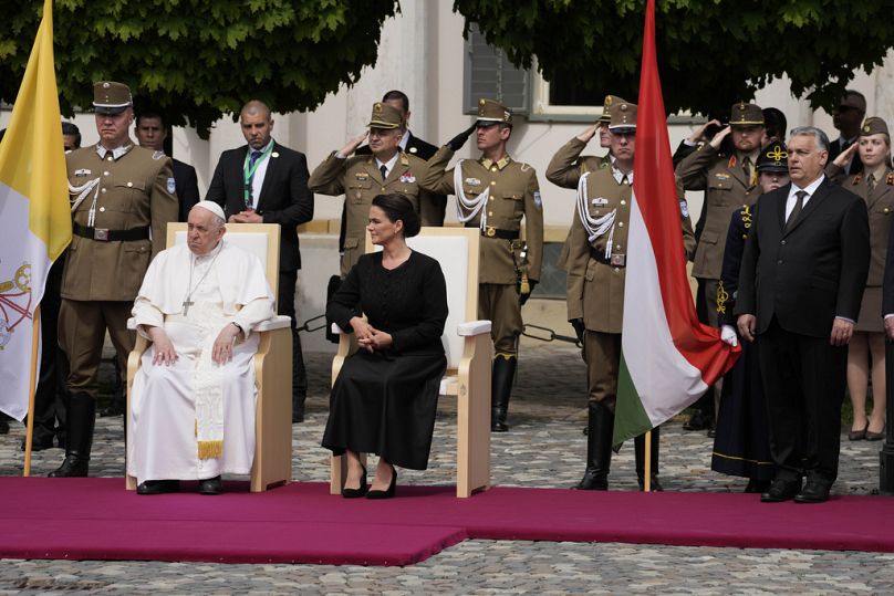 Ferenc pápa tavaly áprilisban járt Magyarországon