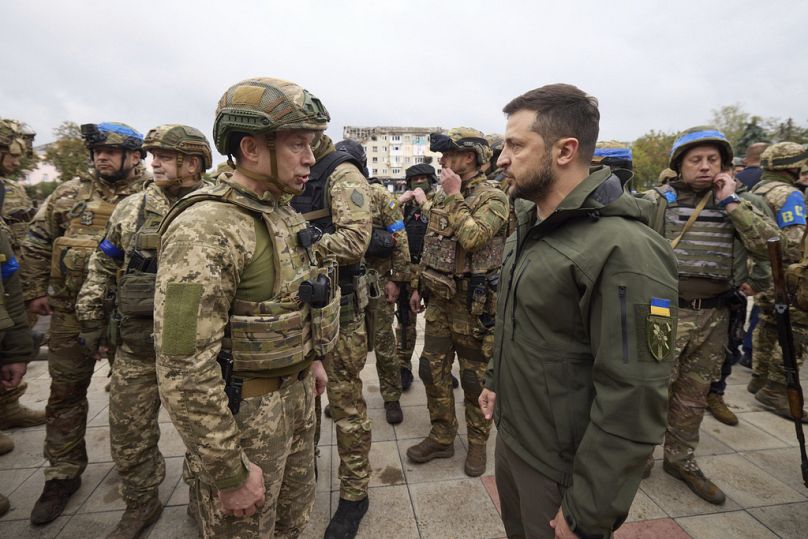 القائد الجديد للجيش الأوكراني أولكسندر سيرسكي