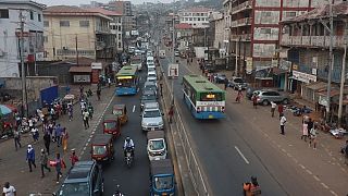 Sierra Leone's capital introduces buses to ease transport crisis