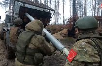 Orosz katonák az ukrán fronton