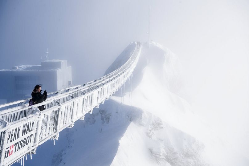 Зима в Швейцарии